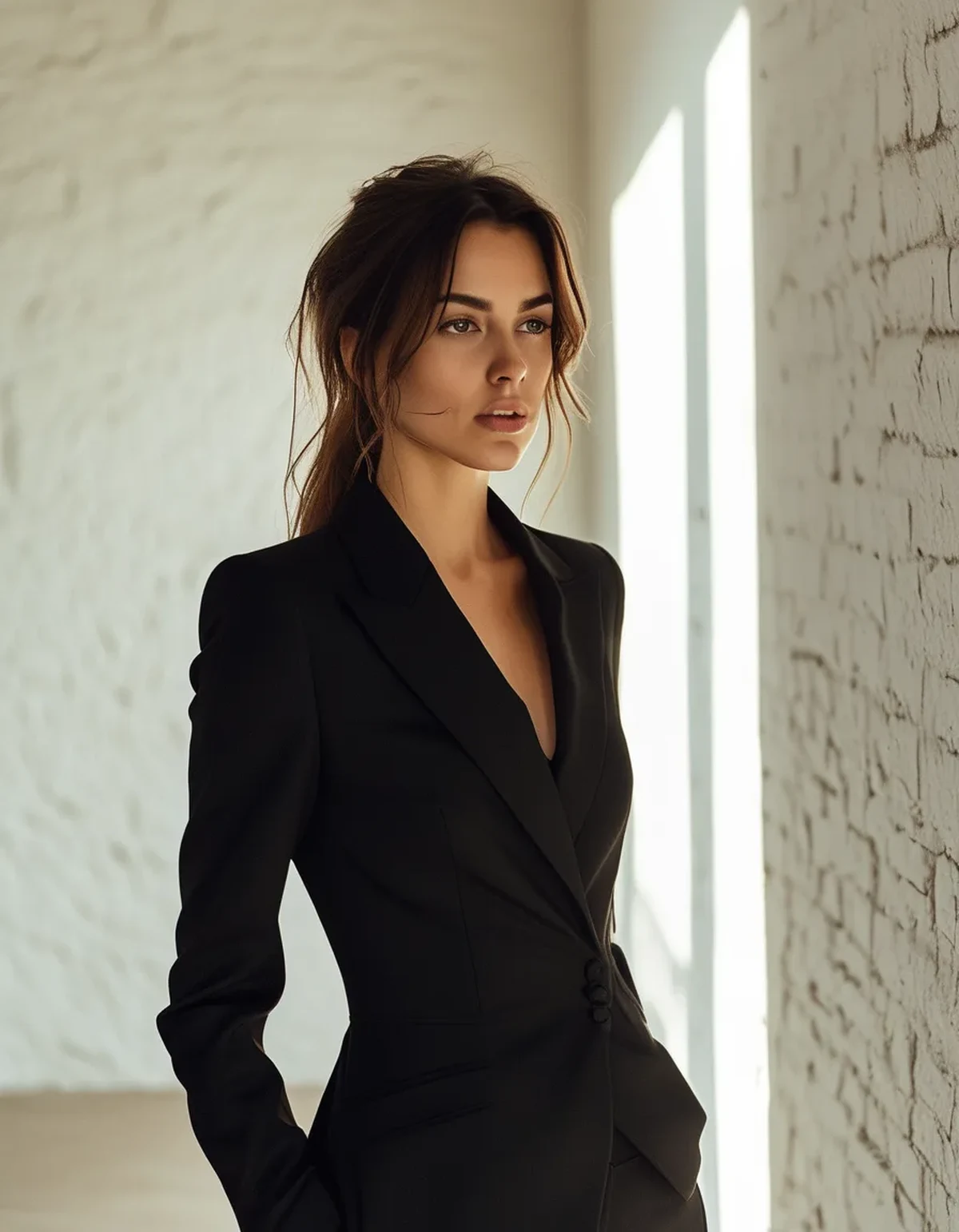 The Fabric Rule That Stops an All-Black Outfit Looking Flat
